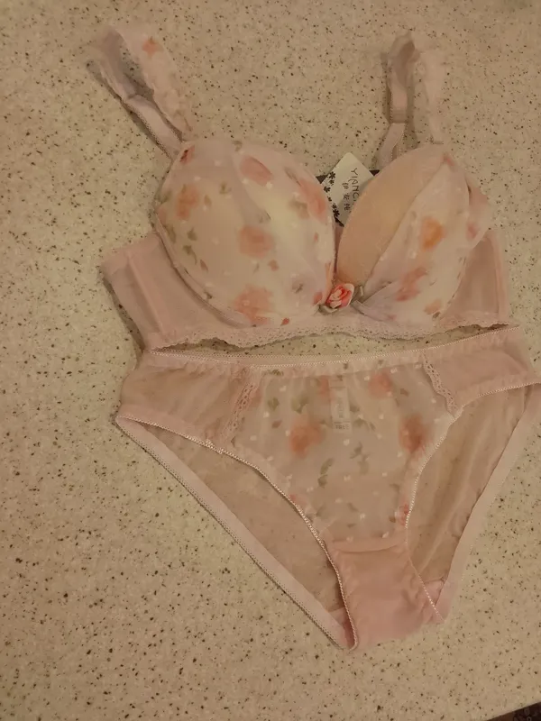 شورت لباس زیر فانتزی عروسکی صورتی گلدار اسفنجی