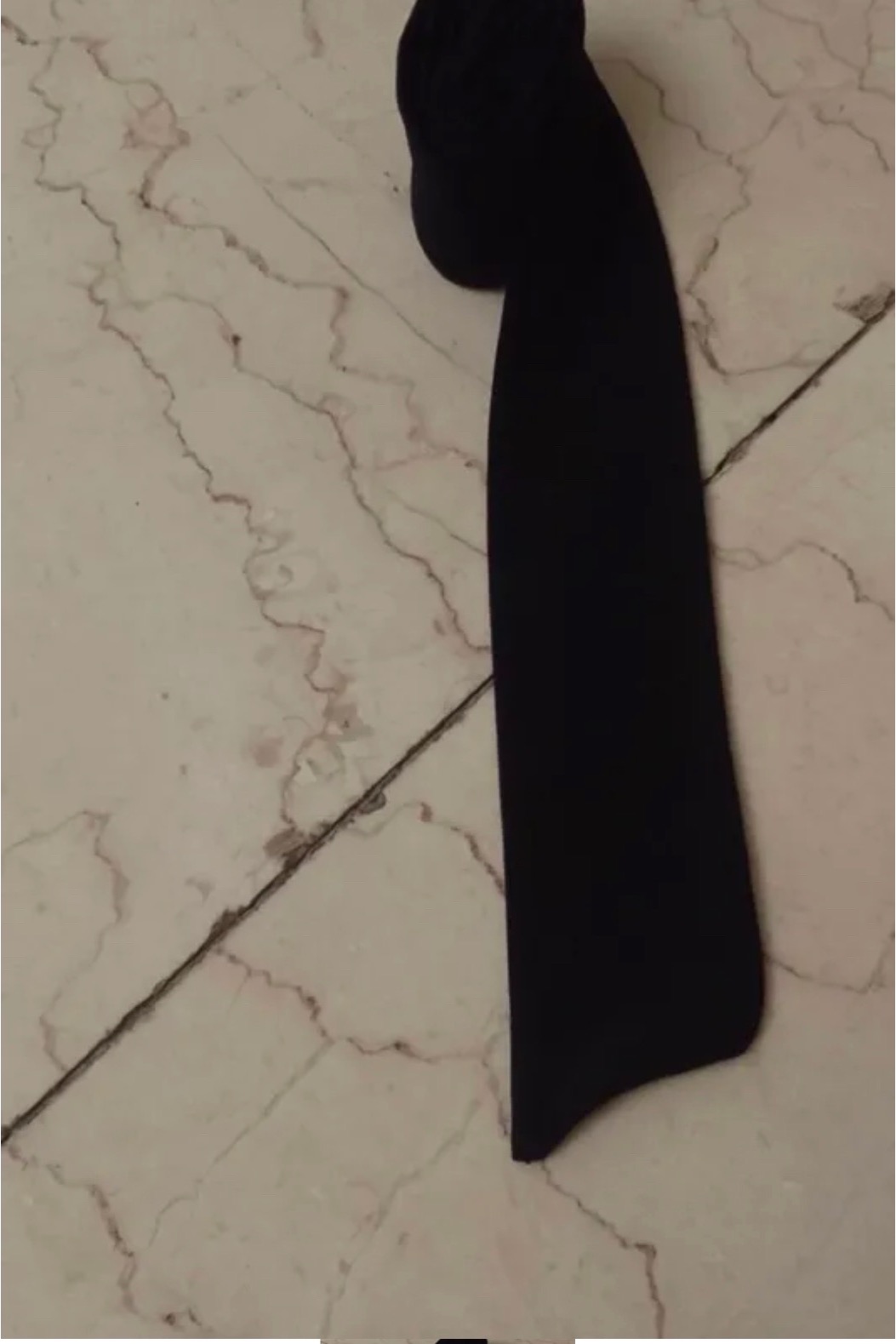 کمربند مشکی مکلون پارچه ای ابعاد 150 در 6 پهن
