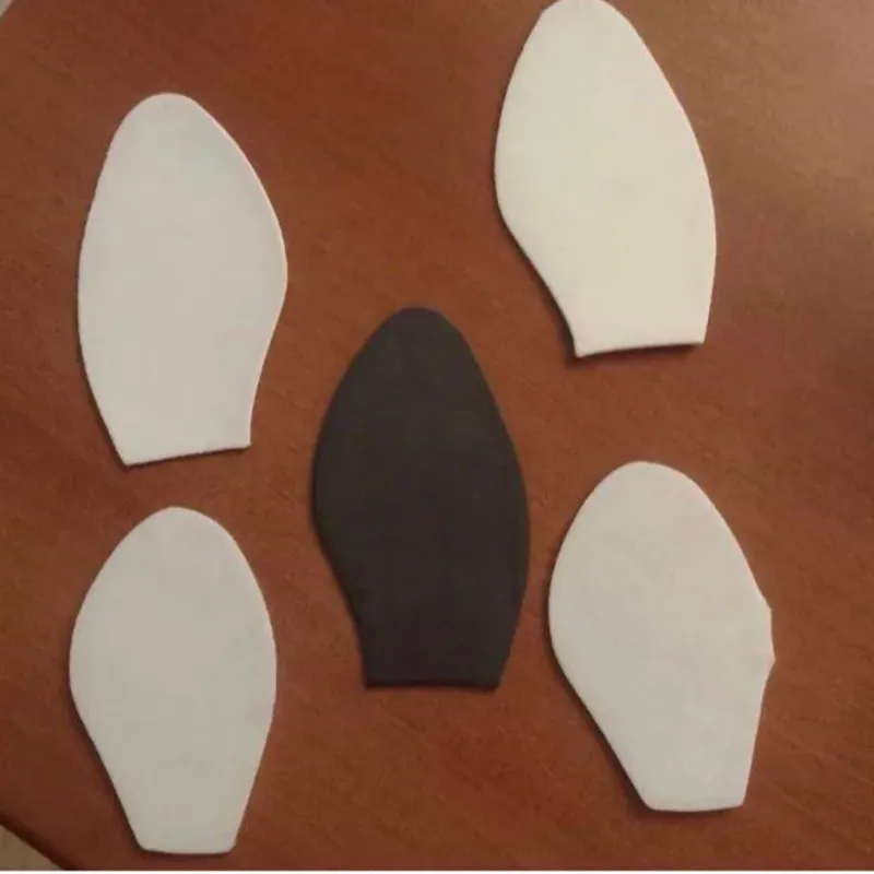 نیم کفی کفش نیمه سایز پرکننده کفش سفید مشکی