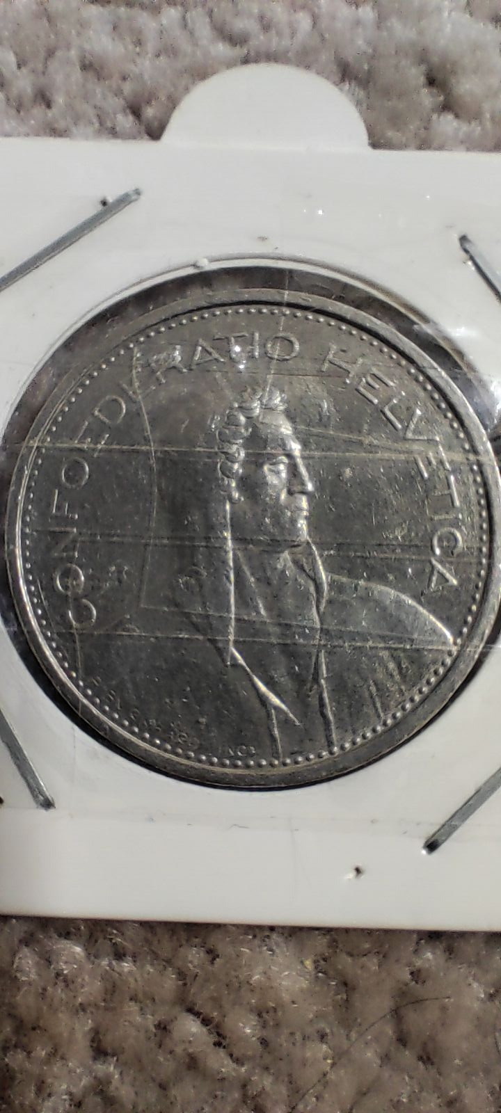 5 فرانک سوئیس خاص و کلکسیونی 1979 تمیز