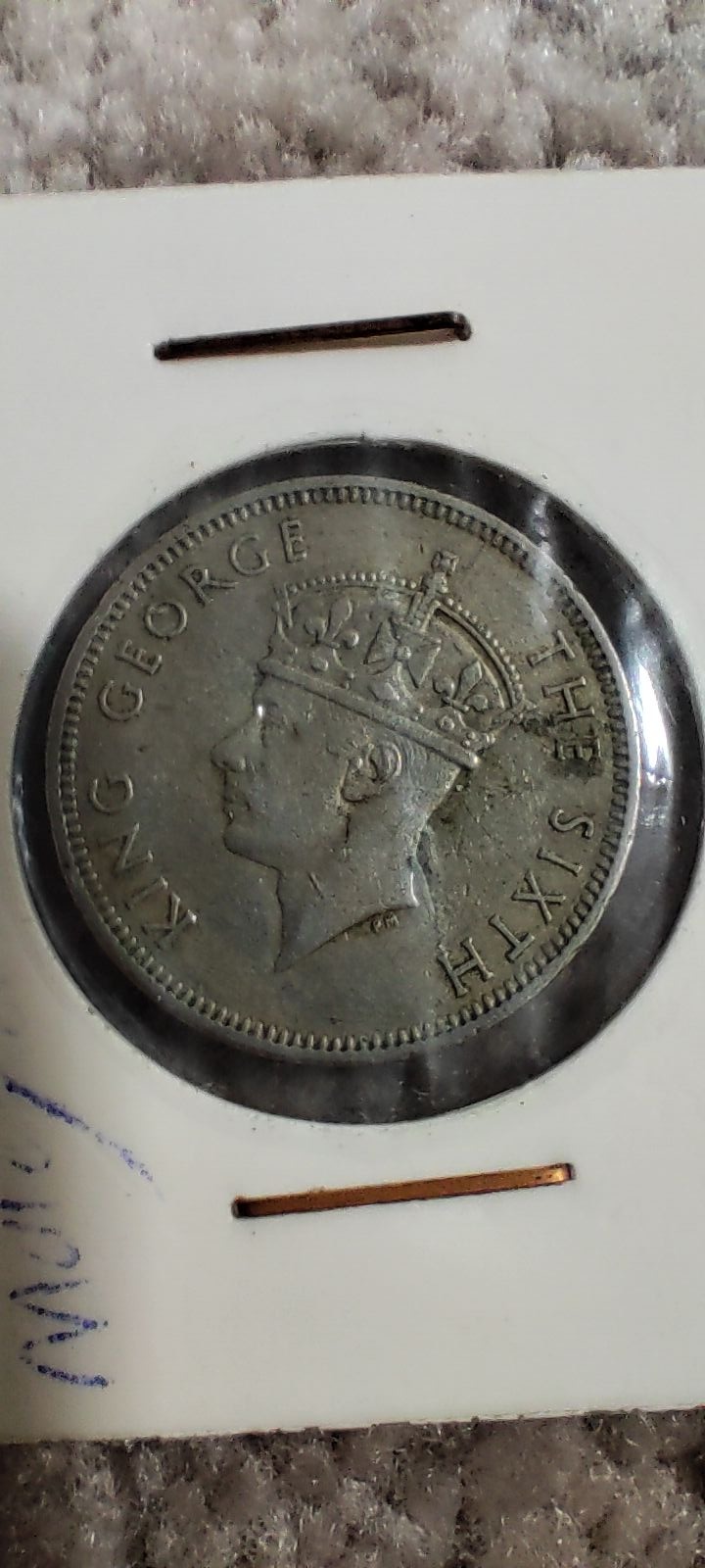 20 سنت مالایا جرج ششم 1950