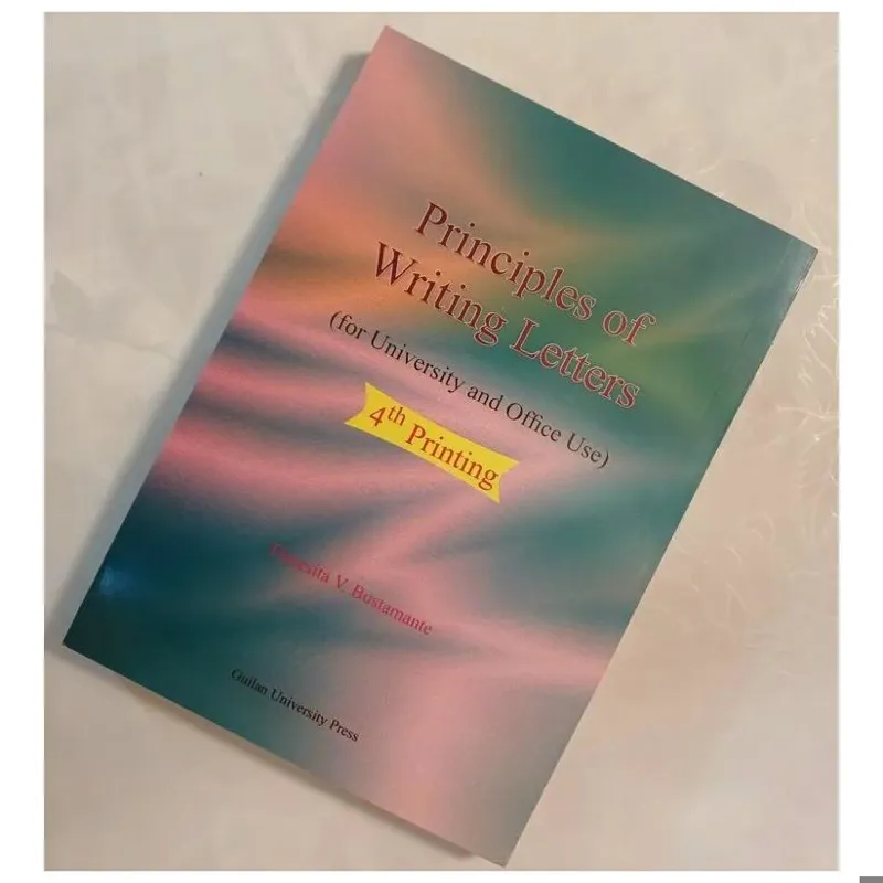 Principle of Writing Letters (F. Bustamante)