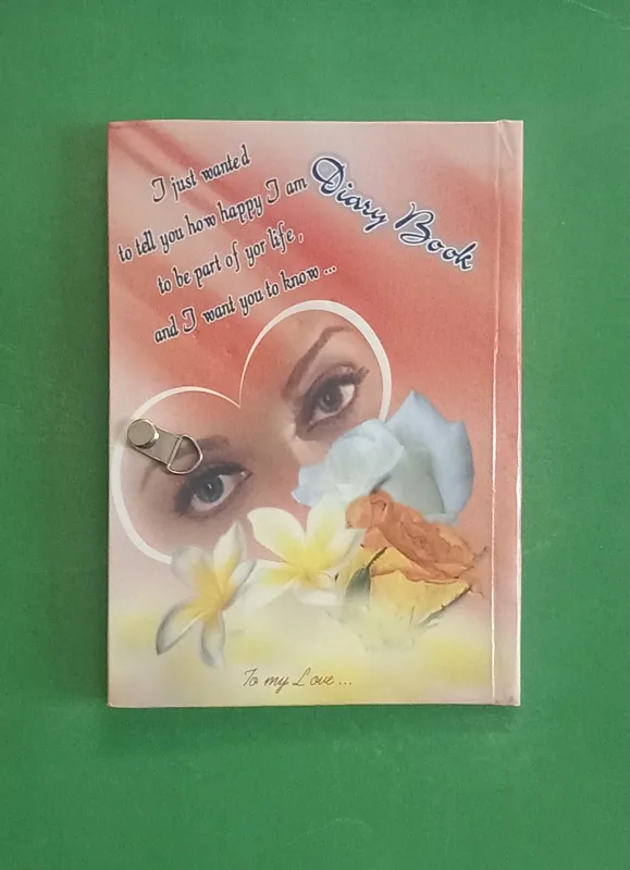 حراج دفتر خاطرات قدیمی قفل دار و کمیاب ((سلفون))