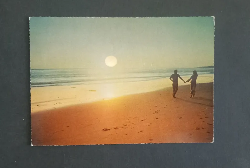 حراج کارت پستال رومانتیک زمان پهلوی چاپ ایتالیا