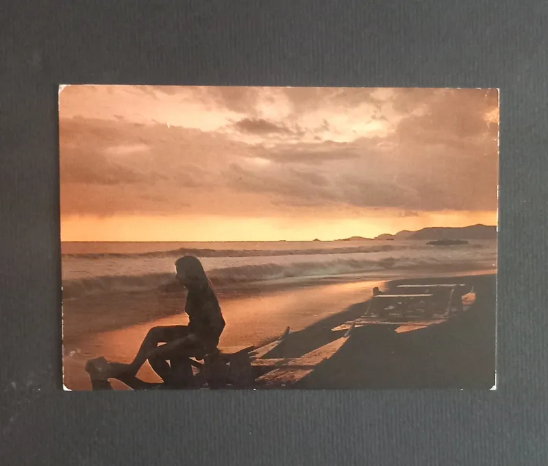 کارت پستال رومانتیک زمان پهلوی چاپ ایتالیا