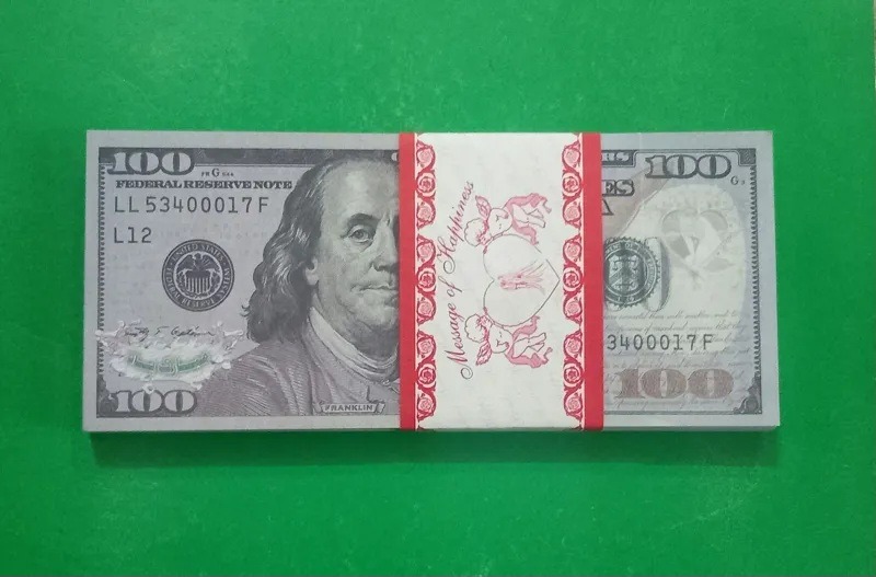 حراج بسته اسکناس 100 عددی فانتزی 100 دلاری