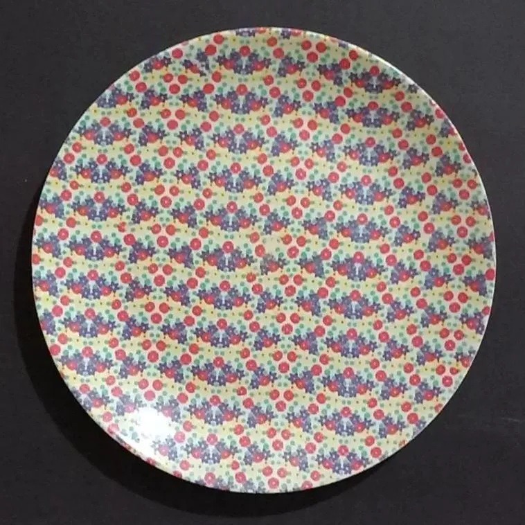 حراج بشقاب پلوخوری تابلویی زمان پهلوی