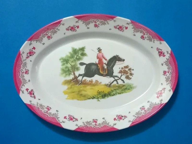 حراج دیس تابلویی زمان پهلوی - 40 سانتی و بزرگ