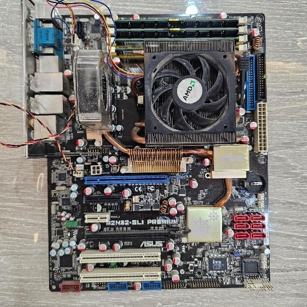 Asus M2N sli Premium CPU Ad 3000 Ram 8G ddr2