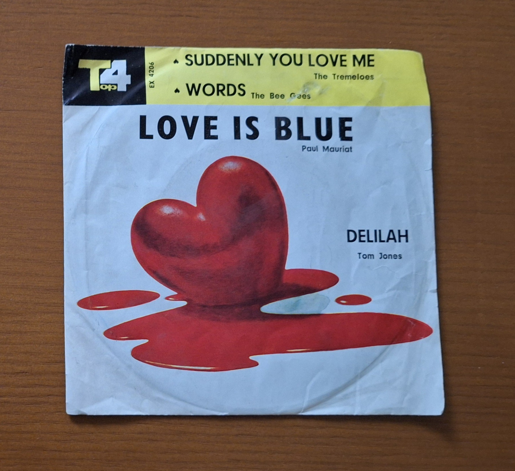 صفحه گرام Love is blue
