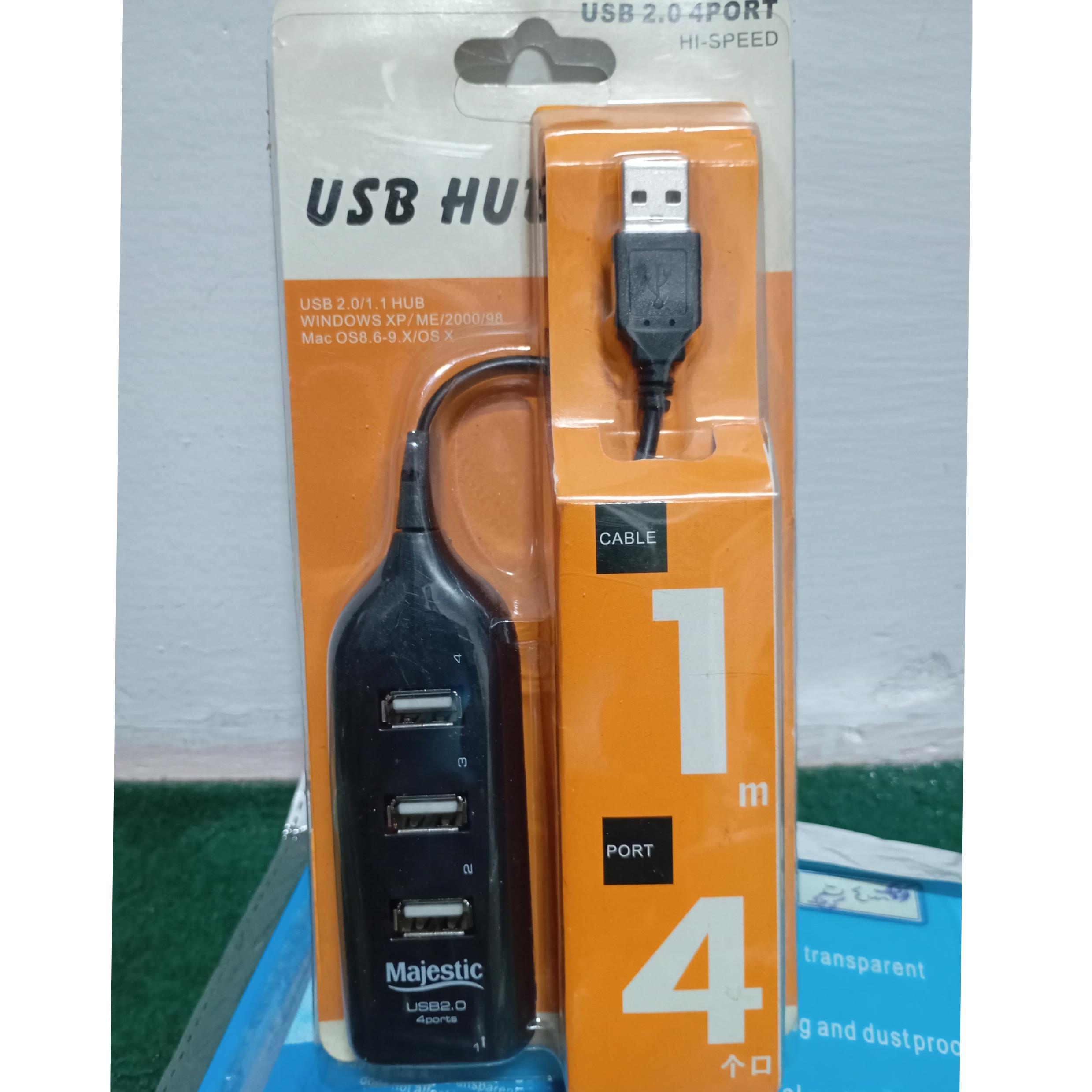 Hub USB2 Majestic 4Port