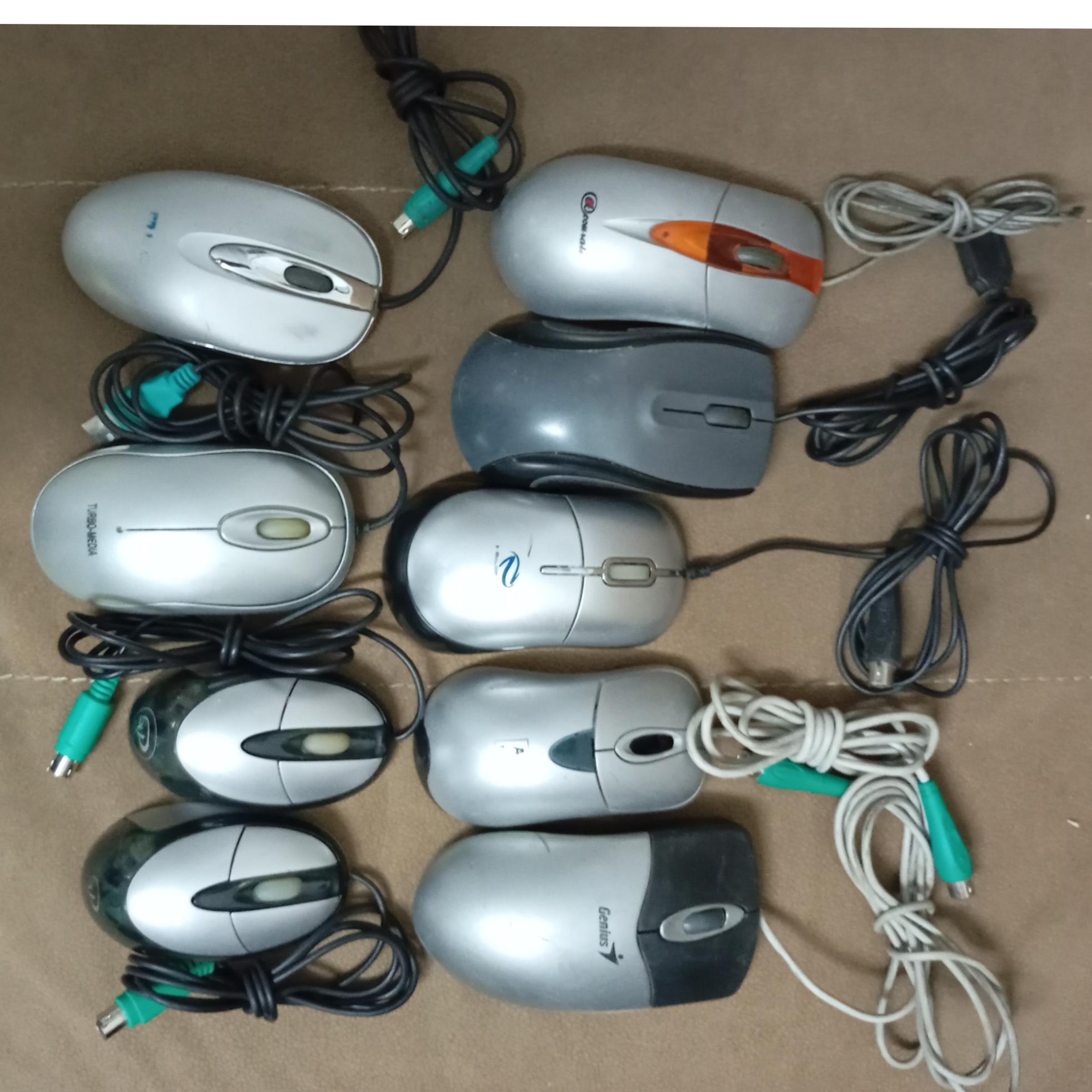 نه عدد موس usb و ps2