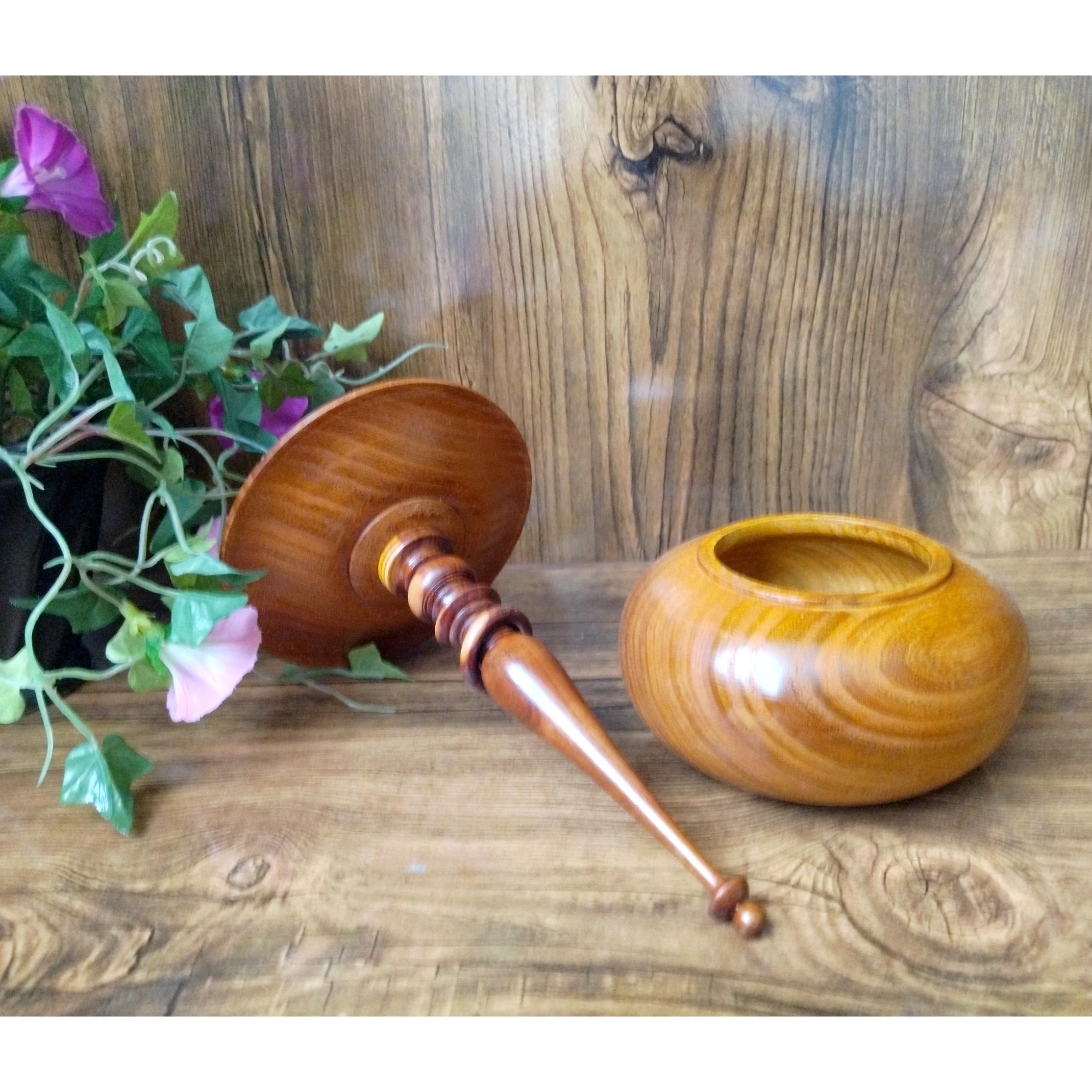 قندان چوبی زیبا