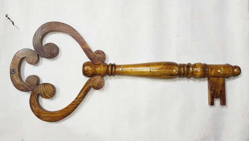 جاکلیدی دیواری چوبی دست ساز