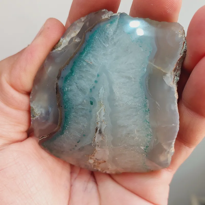 سنگ فوق کلکسیونی عقیق سلیمانی رنگ خیلی خاص