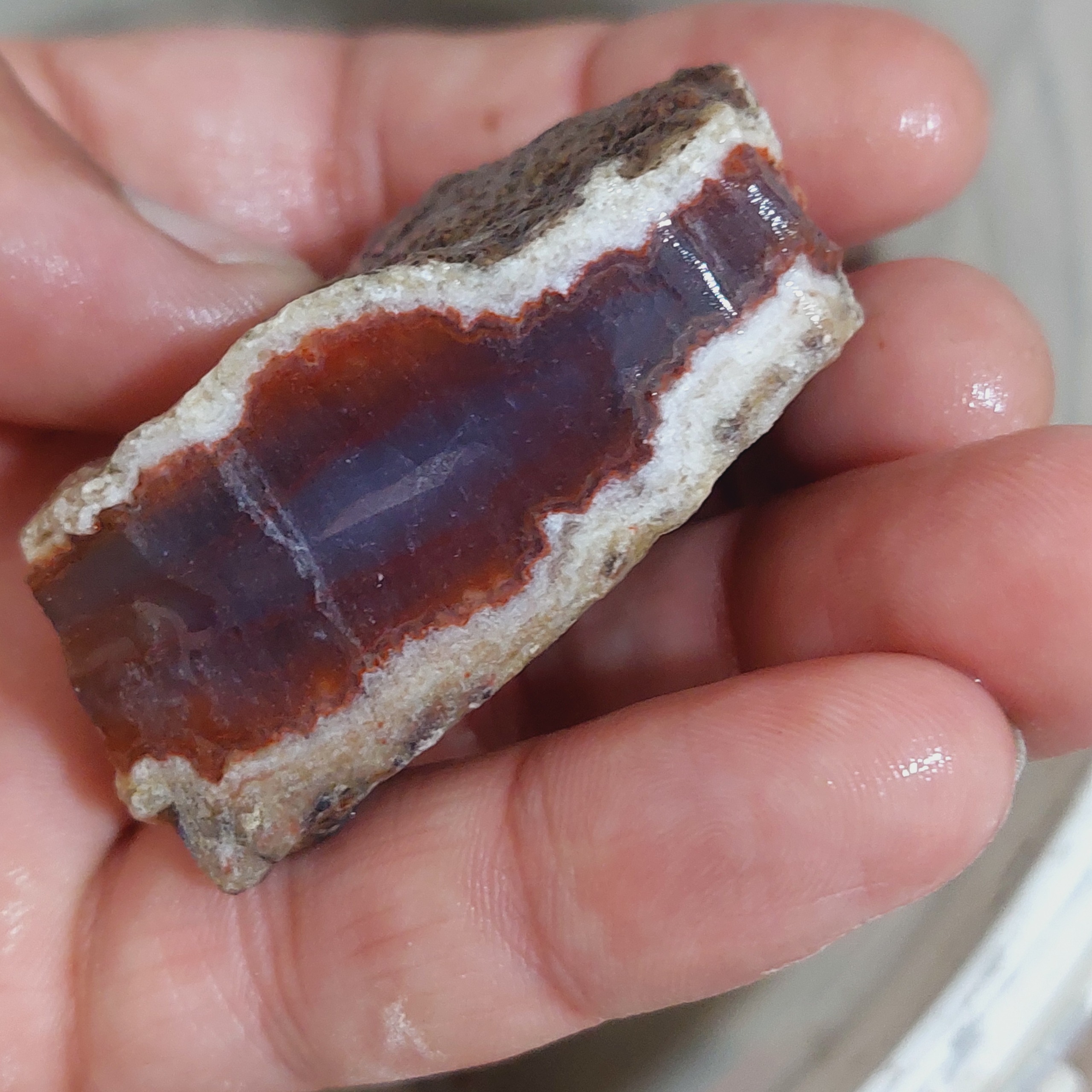 سنگ راف عقیق سرخ