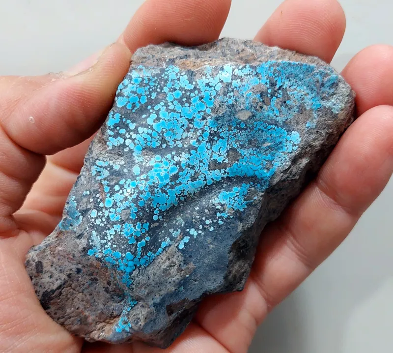 سنگ فوق کلکسیونی فیروزه نیشابوری اصل