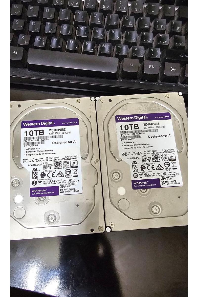 وسترن دیجیتال بنفش 10 ترابات