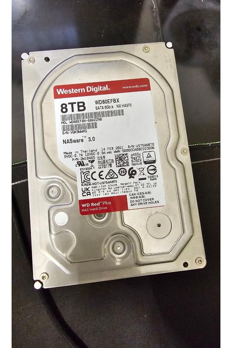 هارد وسترن قرمز WD RED PLUS 8TB