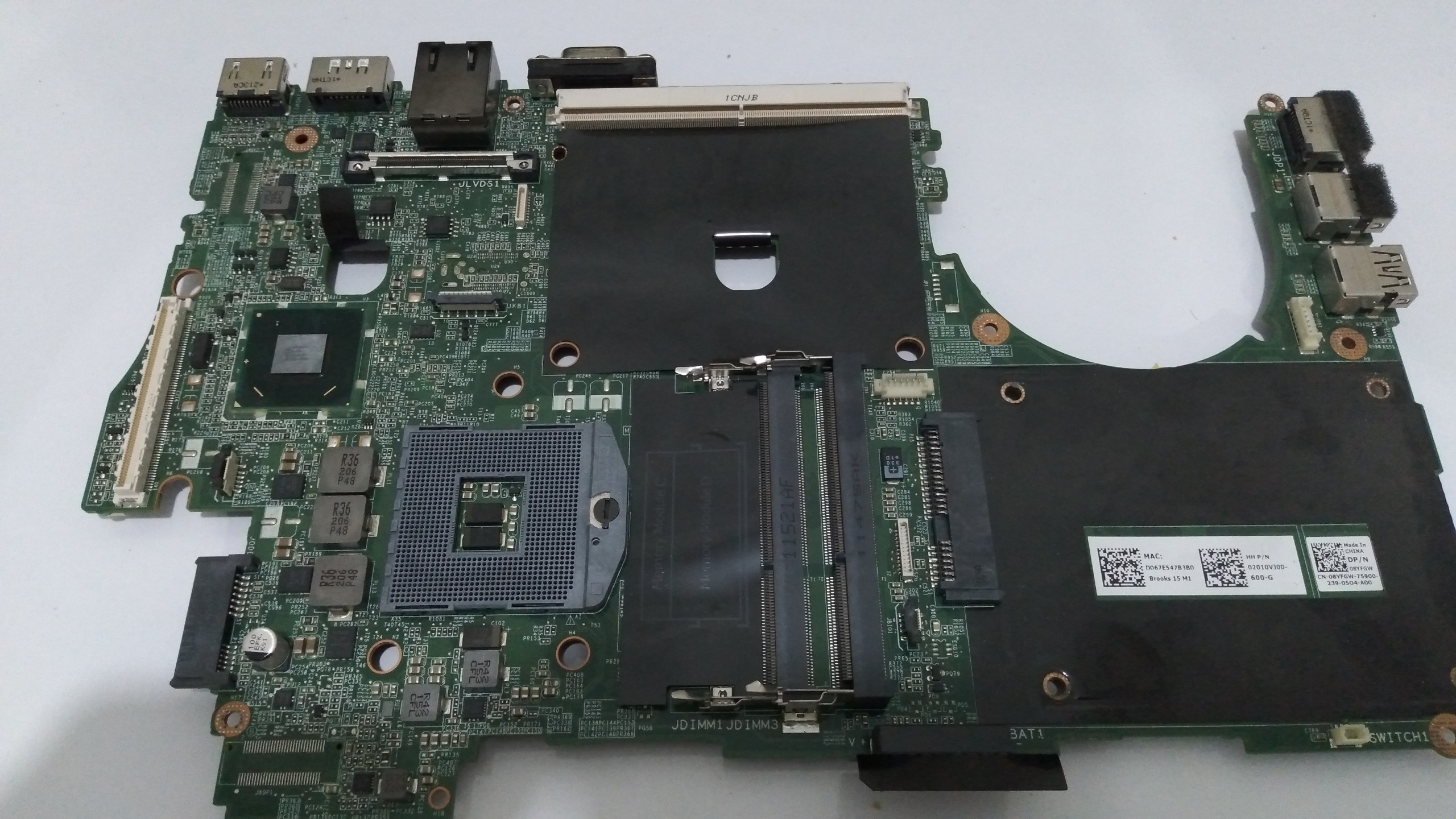مادربرد لبتاپ Dell precision M4600
