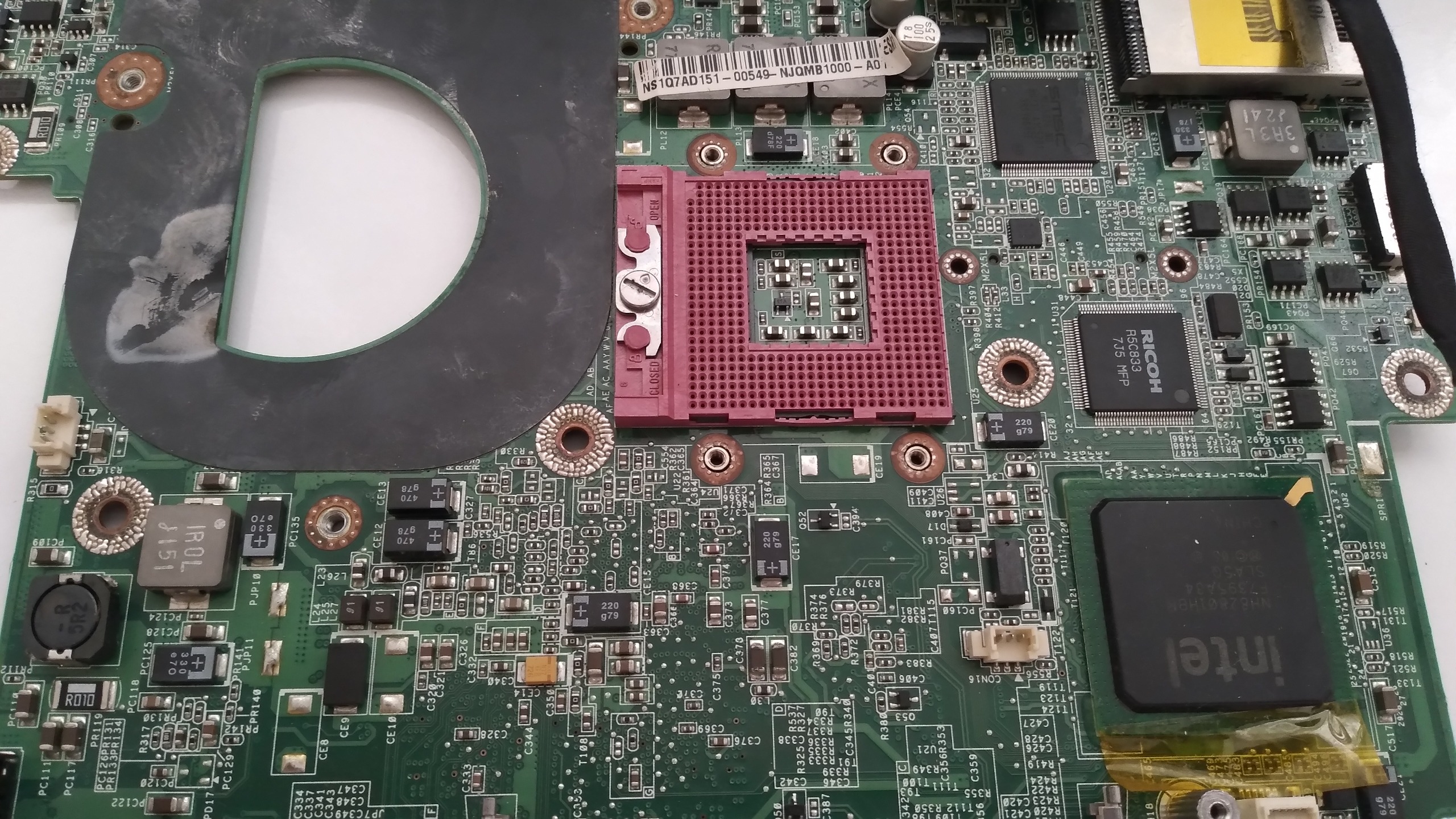 مادربرد لبتاپ Dell Inspiron 1420 vostro1400