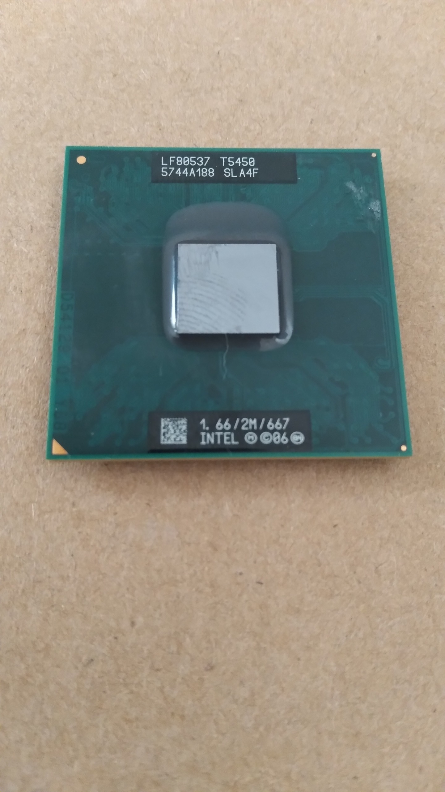 سی پی یو Intel Core 2 Duo T5450