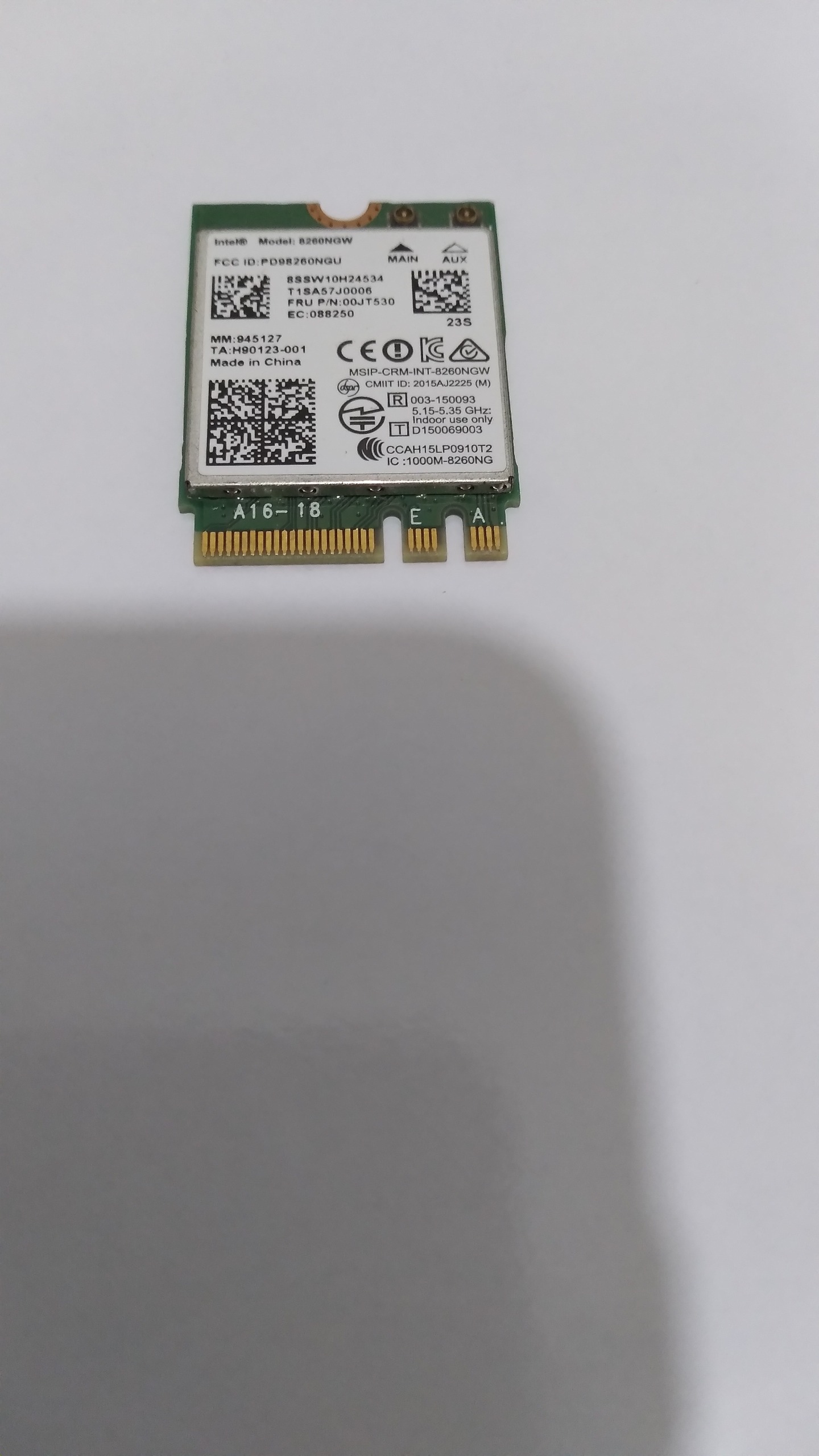 کارت وایرلس استوک 8260NGW