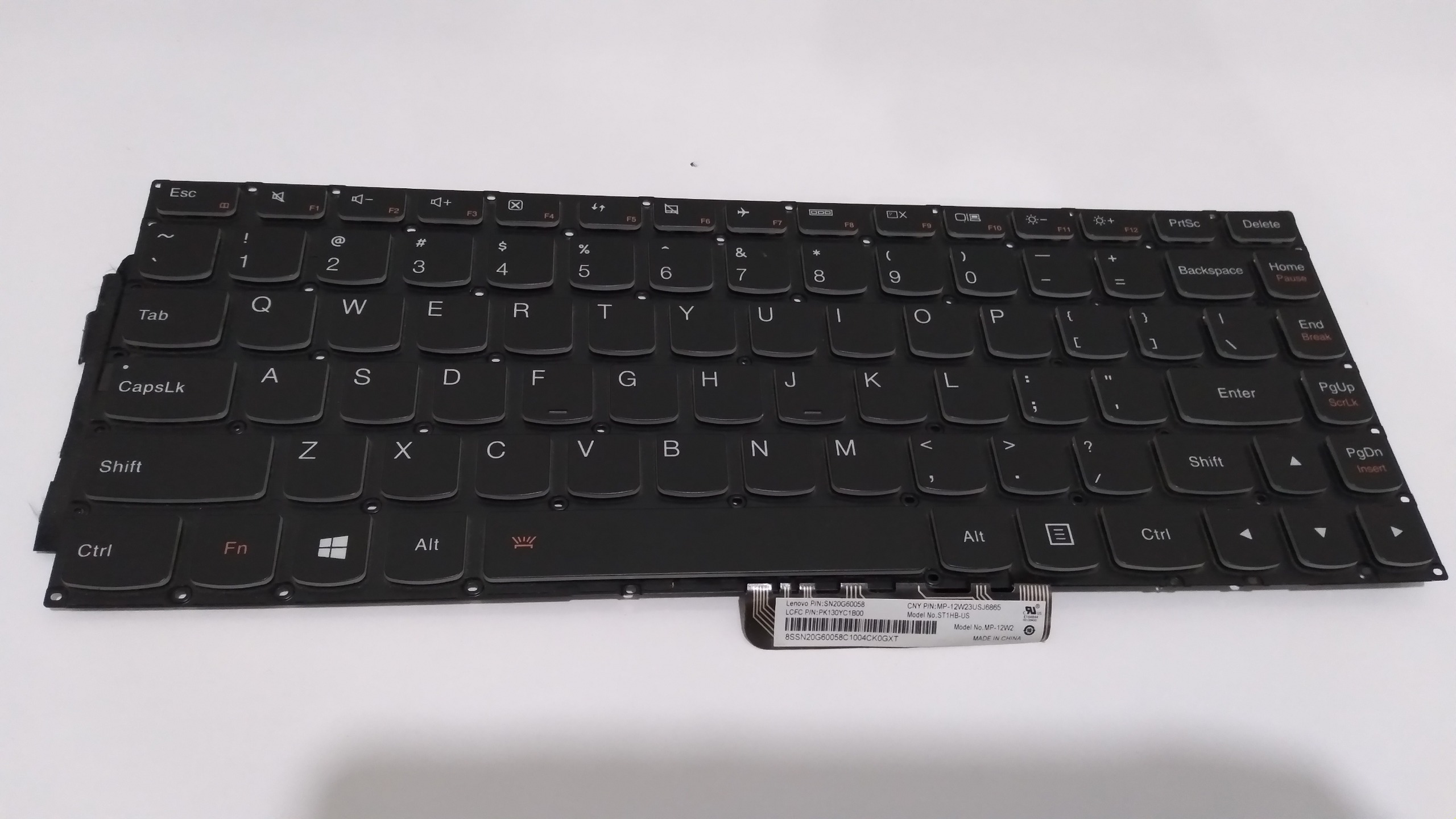 کیبورد لپ تاپ لنوو yoga3 استوک