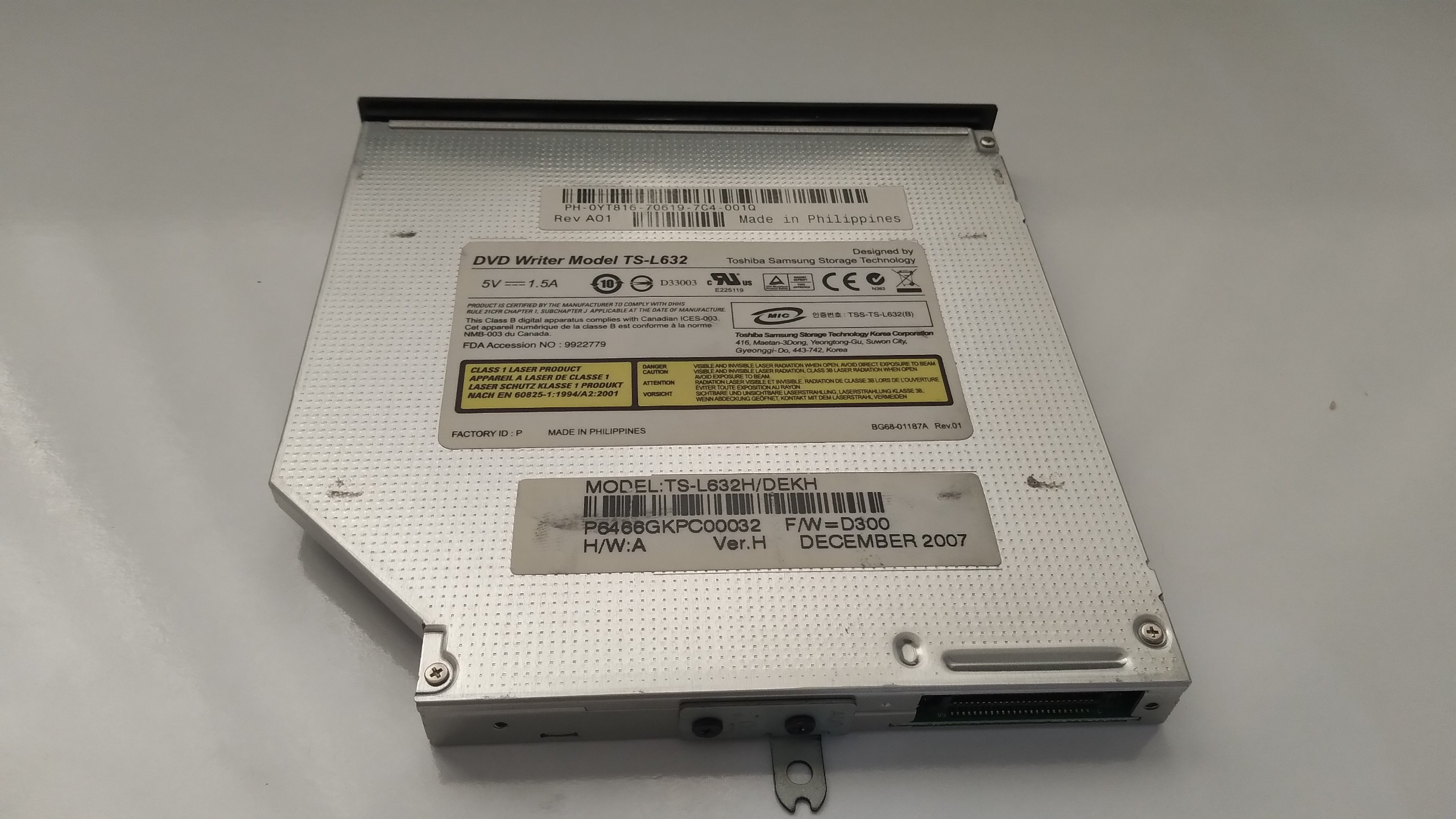 درایو نوری مدلTS_L632 استوک