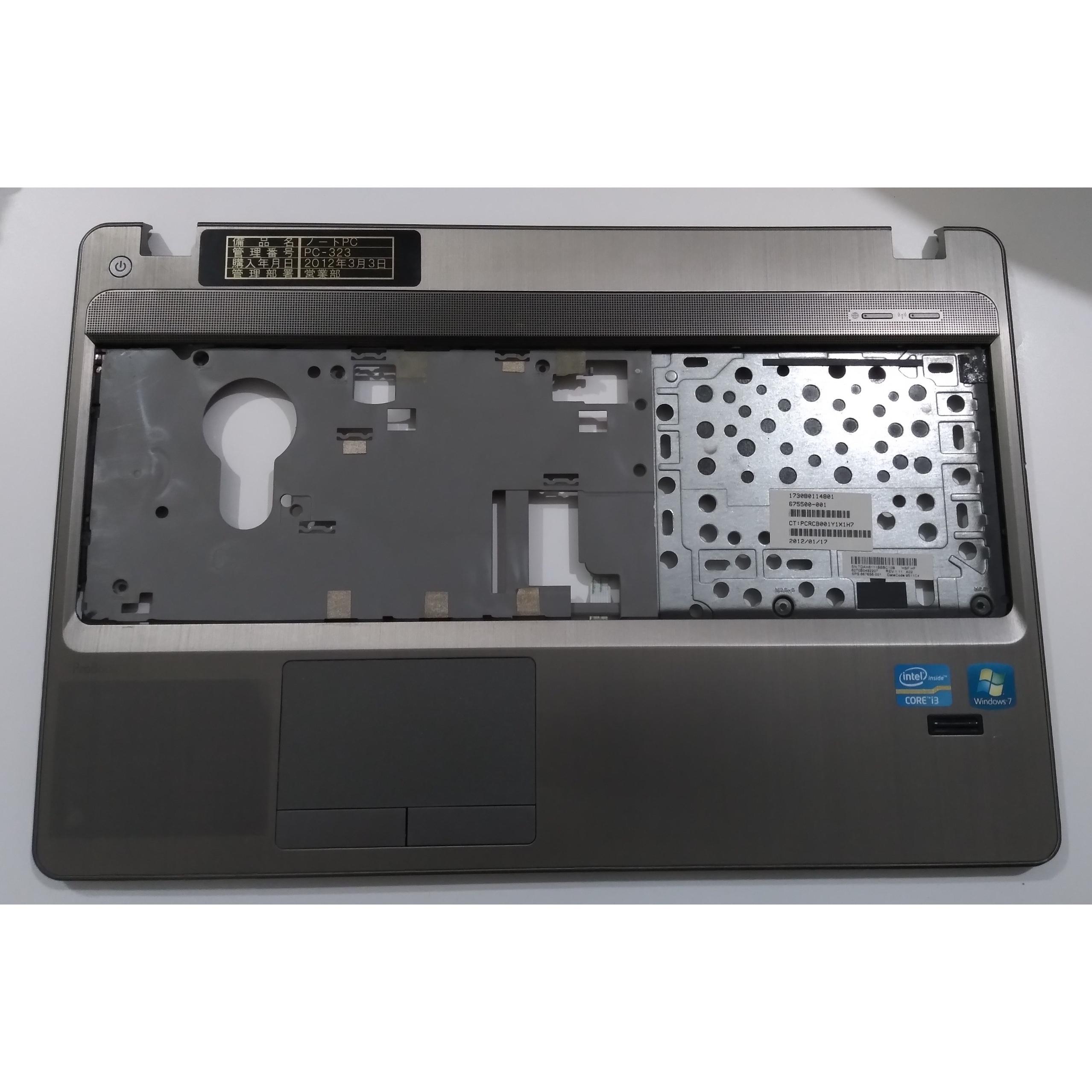 قاب دور کیبورد همراه تاچ پد لپ تاپ hp proBook 4530s