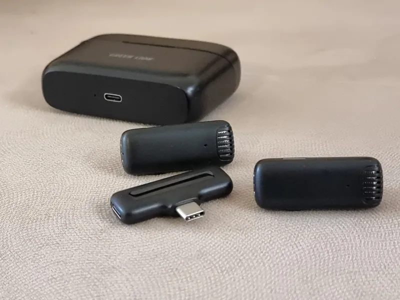 میکروفون Type-c بی سیم گرین لاین مدل GN2WMICTYCBK