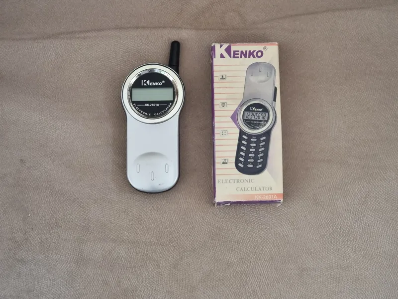 ماشین حساب قدیمی کمیاب کنکو KENKO مدل KK2601A