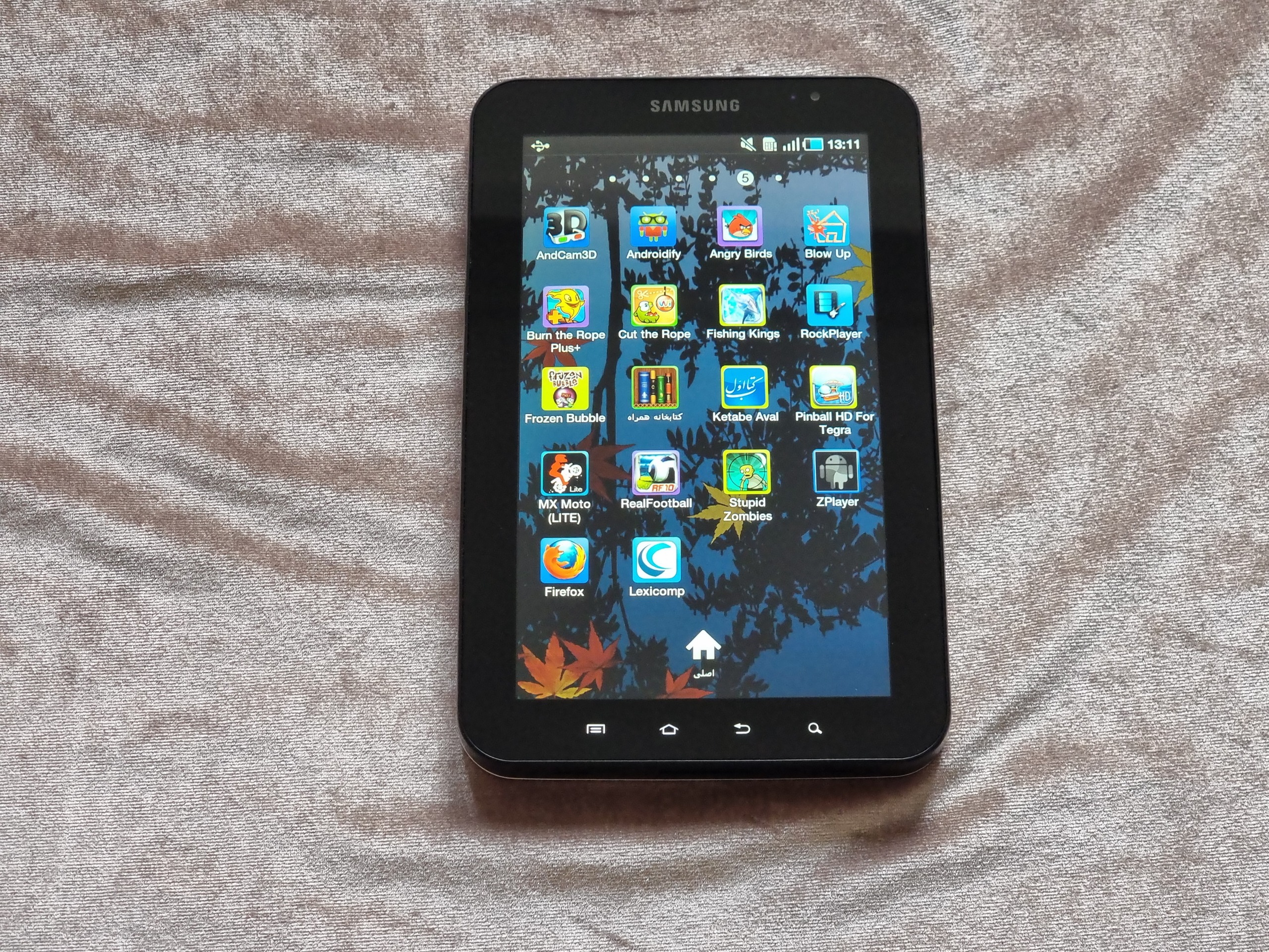 تبلت سامسونگ کلکسیونی P1000 خیلی تمیز و سالم