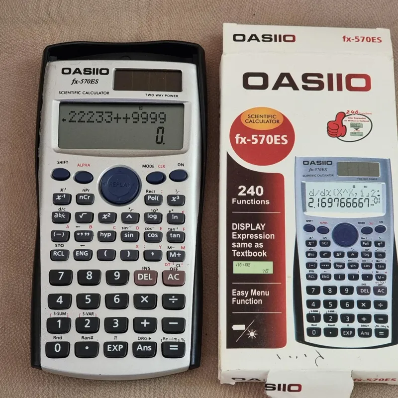 ماشین حساب مهندسی کاسیو مدل fx-570es