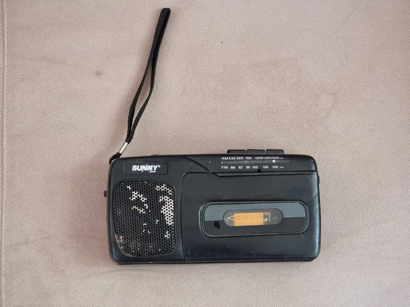 رادیو واکمن اصل سانی ژاپن sunny کارکرده کمیاب