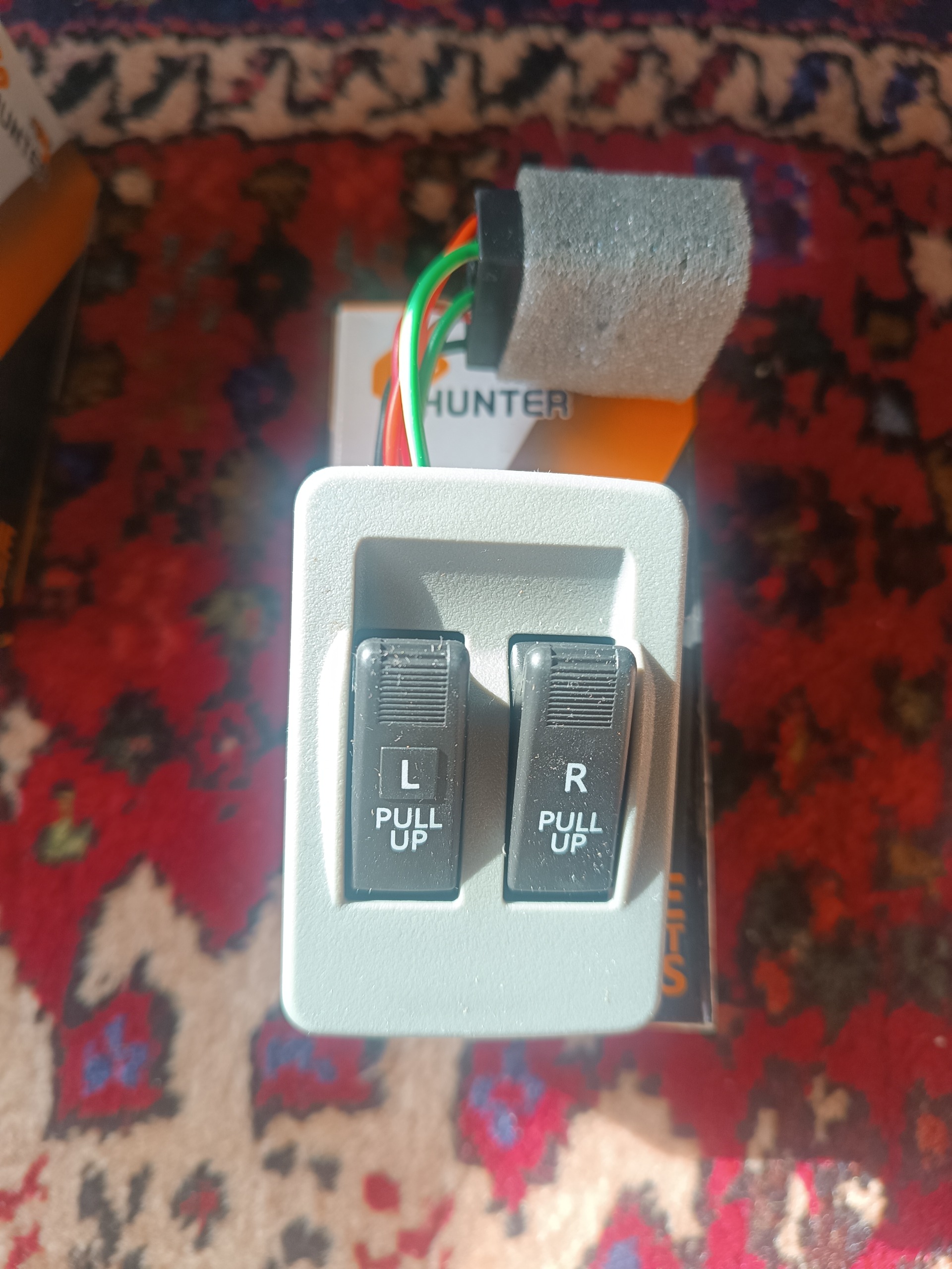 کلید شیشه بالابر پراید دوپل