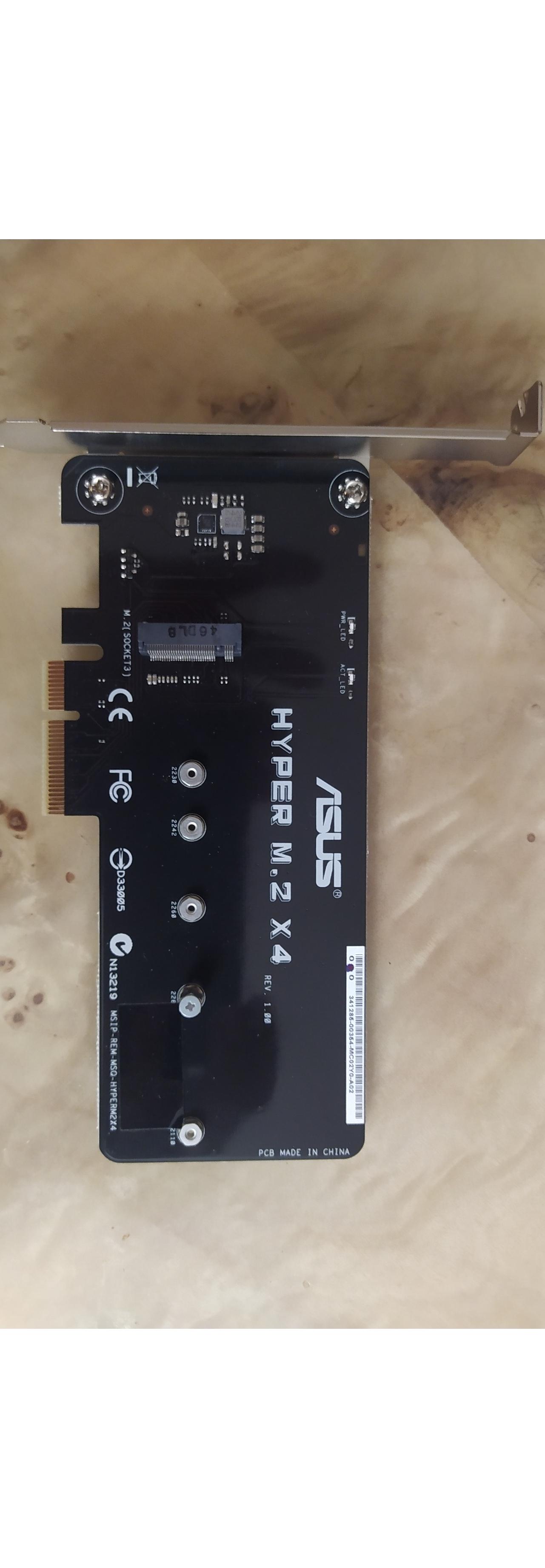 کارت تبدیل pci x4 به nvme ssd