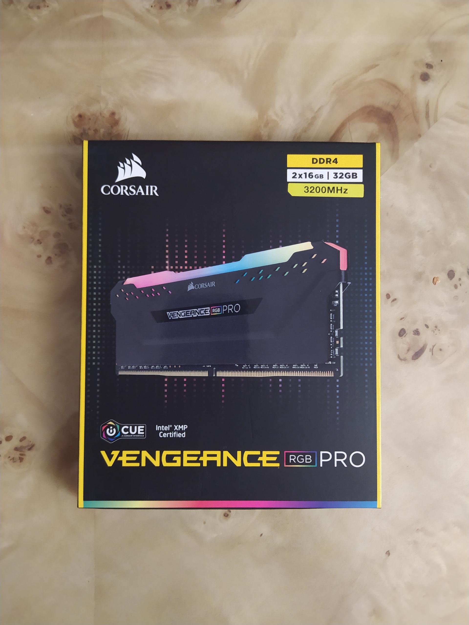 رم Corsair 32GB 3200mhz RGB