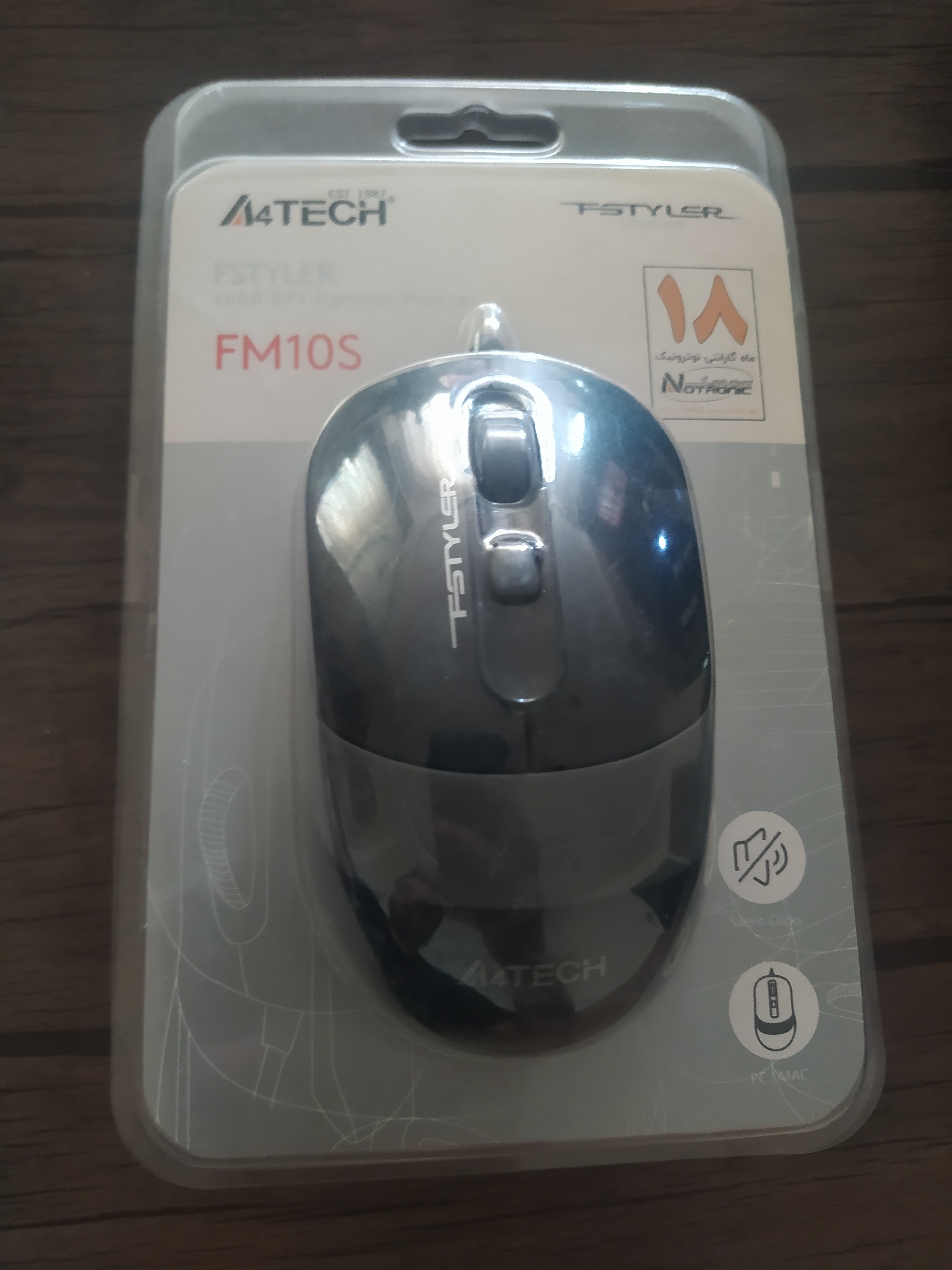 ماوس ای فورتک A4 tech fm10s