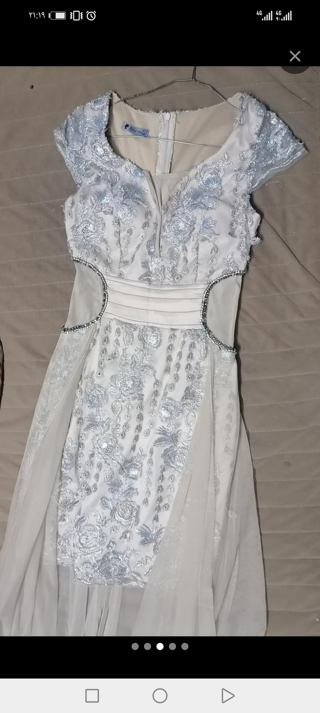 ماکسی مجلسی دخترانه سایز 40
