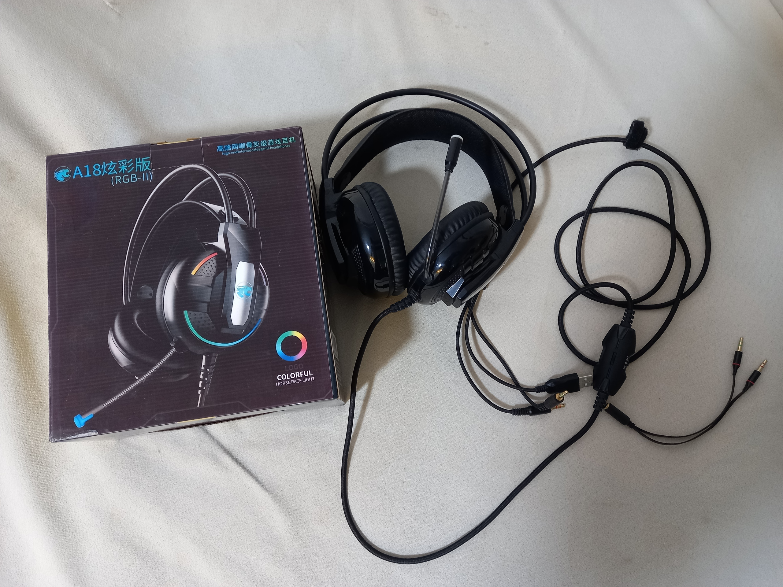 هدست مخصوص بازی مدل RGB-A18