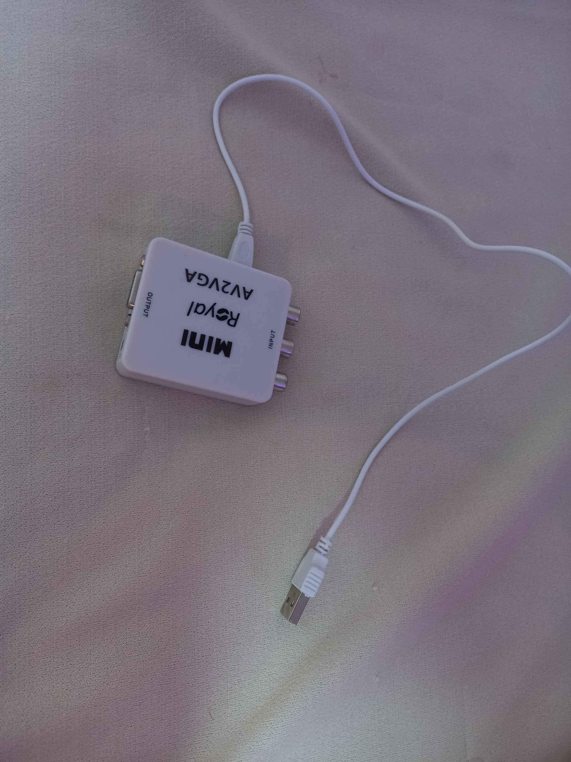 تبدیل کابل AV به VGA مدل مینی
