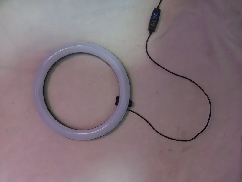 رینگ لایت بدون پایه