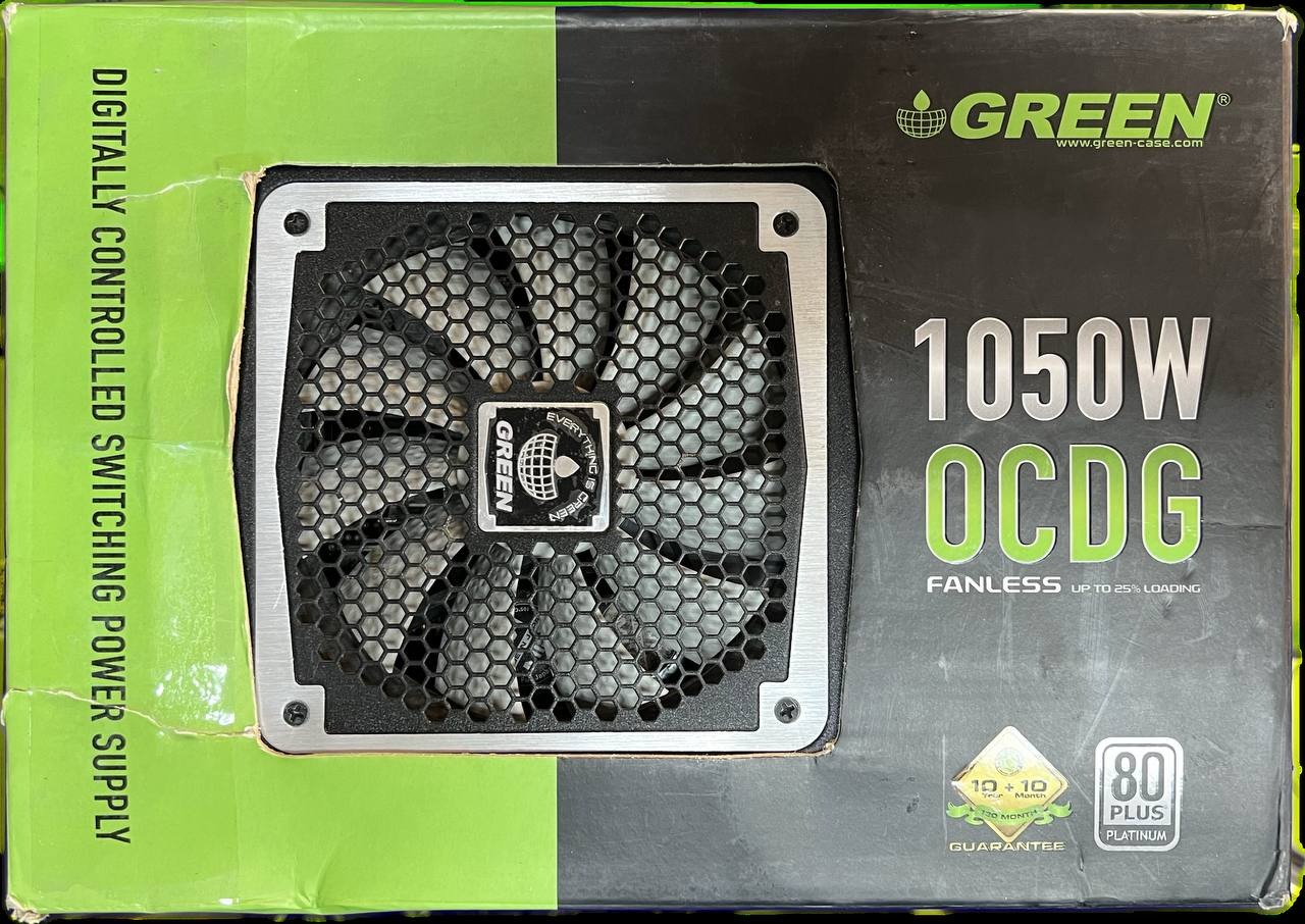 پاور GREEN مدل 1050W OCDG