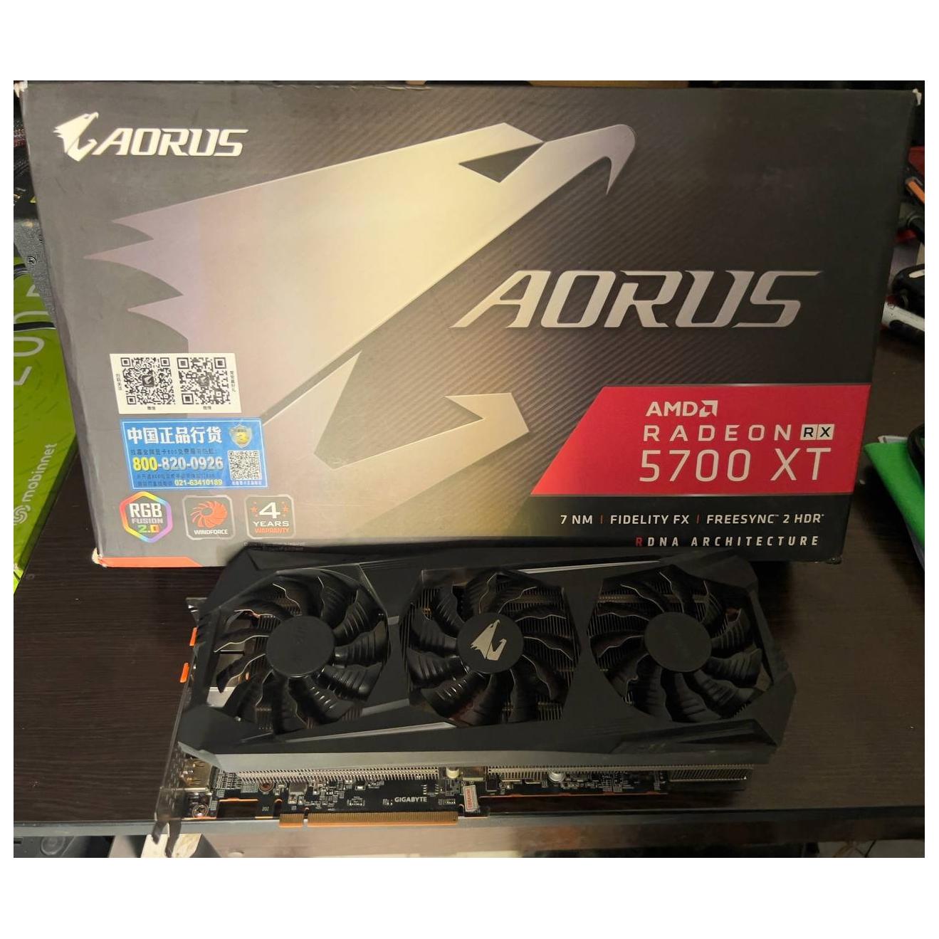 گرافیک AORUS مدل 5700XT 8GB