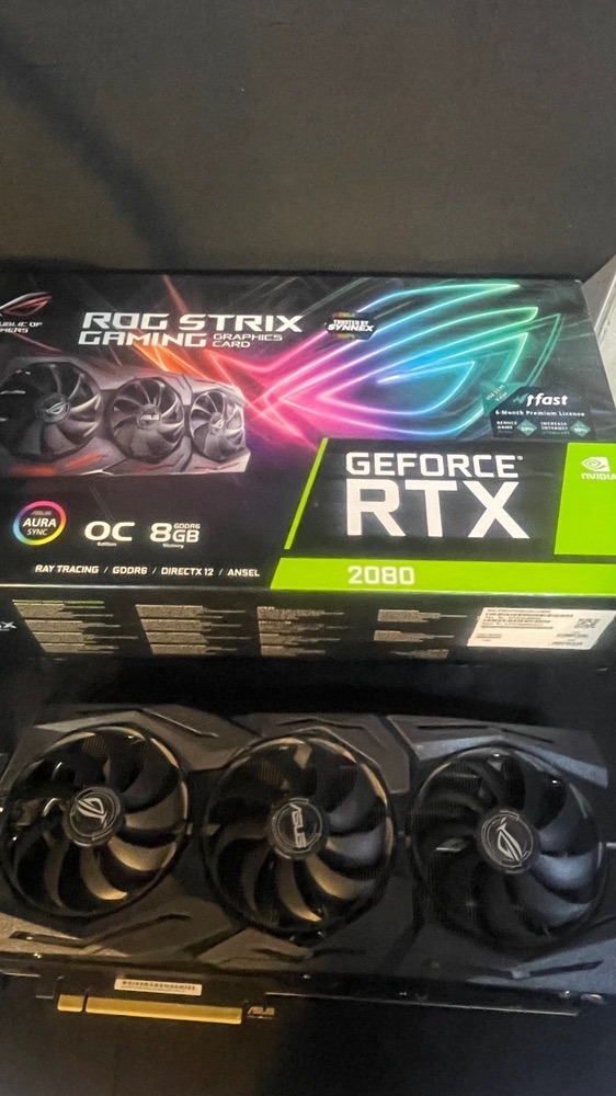 کارت گرافیک ASUS ROG strix rtx 2080-8GB