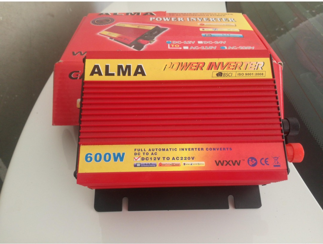 اینورتر خودرو 600 وات واقعی ALMA