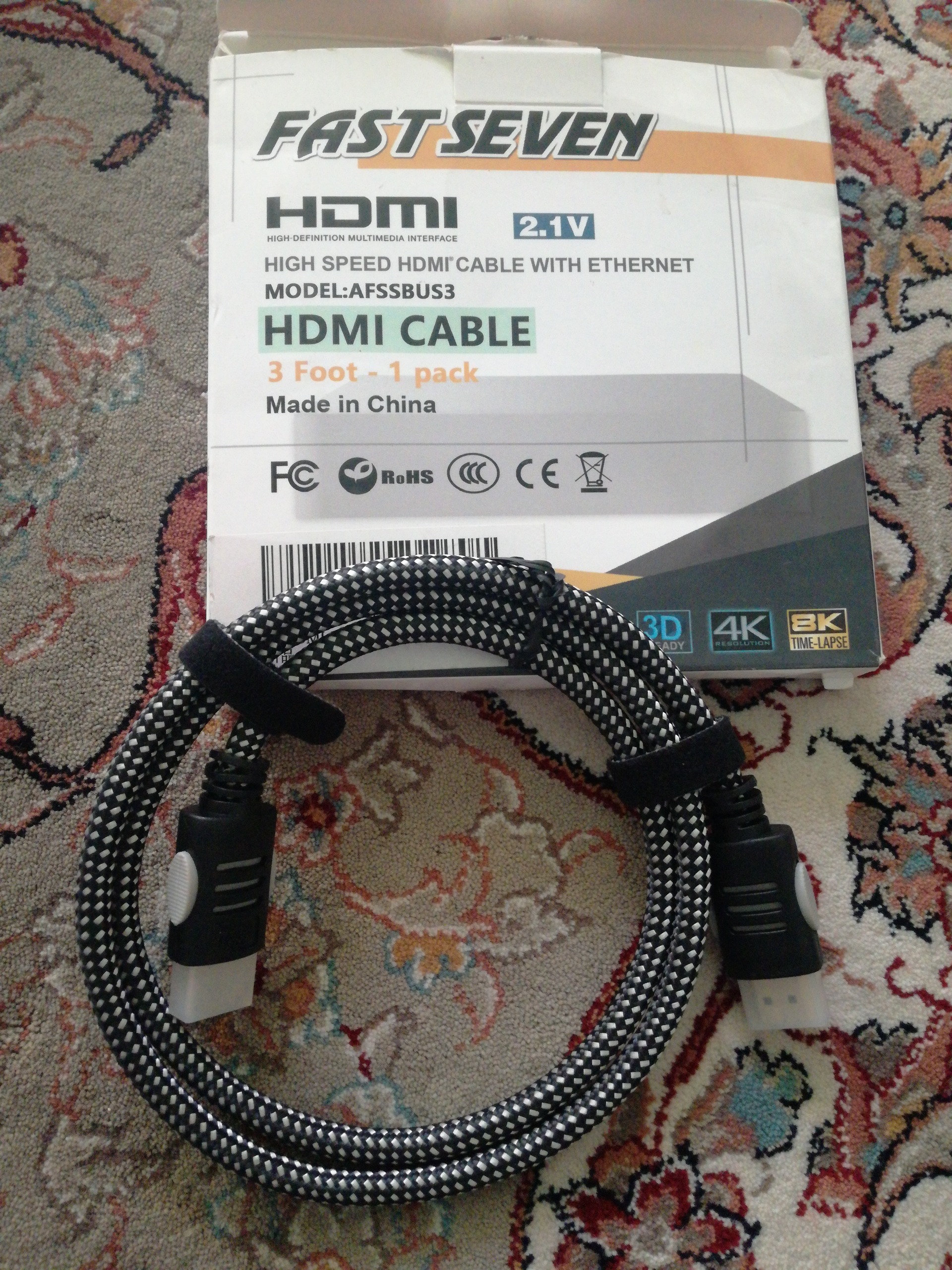 کابل HDMI 8K برند FAST SEVEN