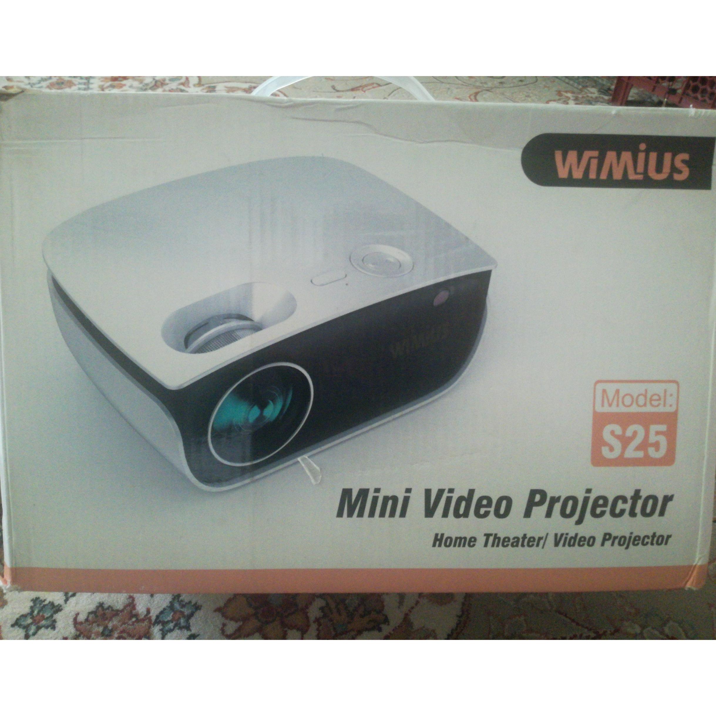 ویدئو پروژکتور wimius S25