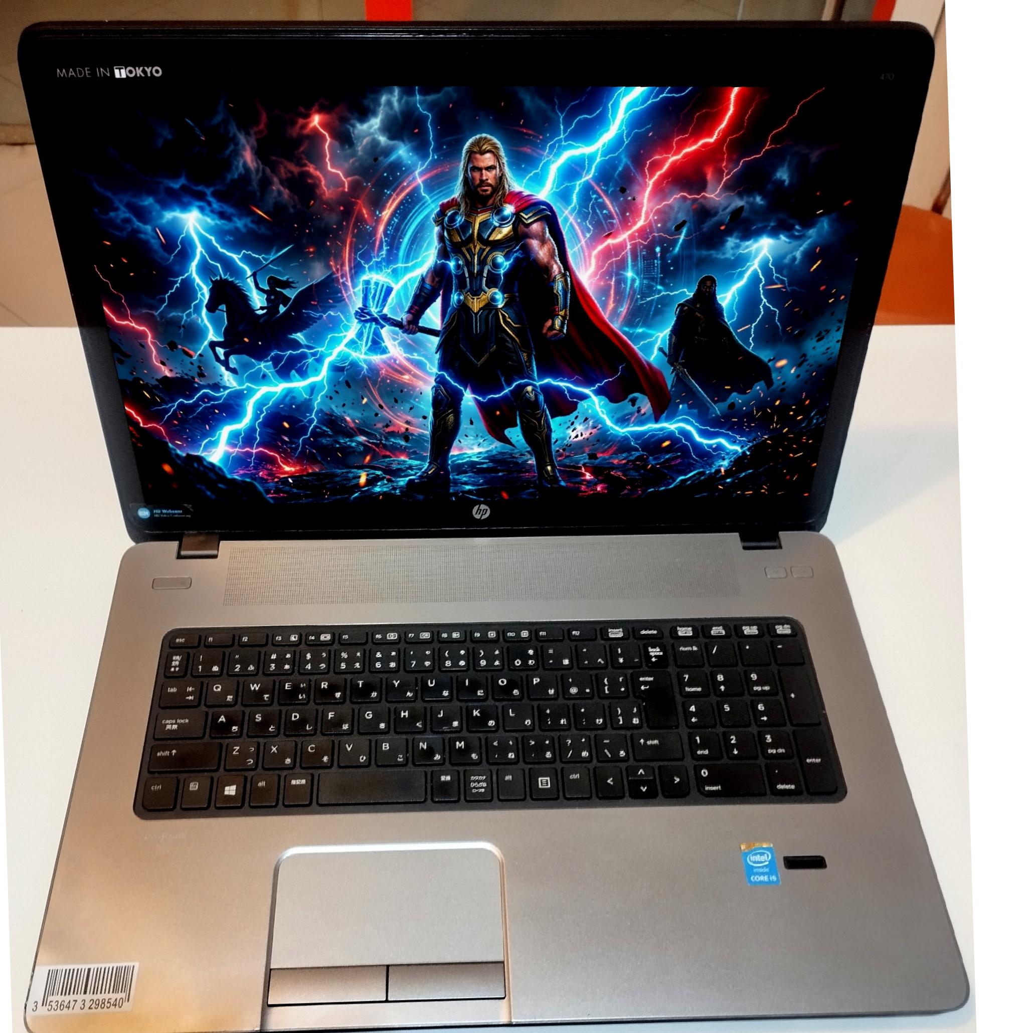 غول فلزی 17,3 اینچی HP Probook 470